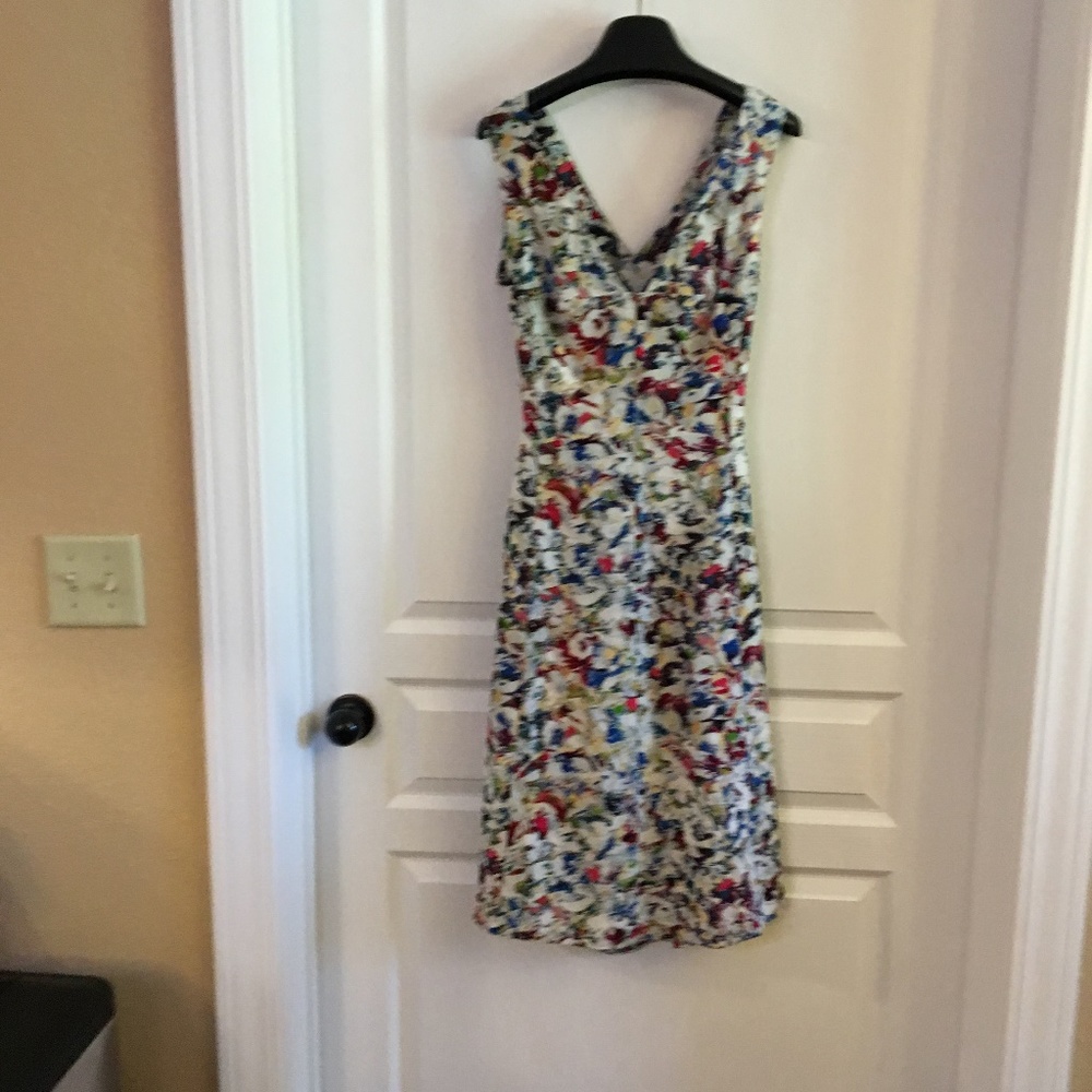 Rachel Roy Multi Color Silk Dress